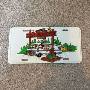 Disney World license plate Fort Wilderness Camper Camping Trailer
